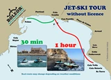 Jet-ski tour & rental / Jet-ski Cala Gamba